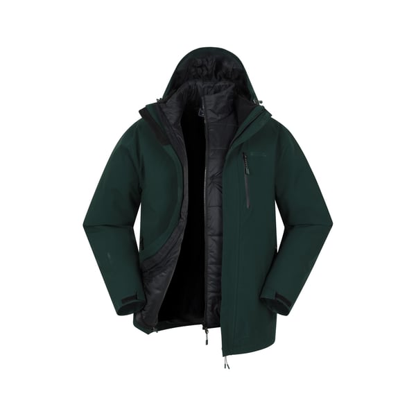 Mountain Warehouse Mens Sycamore 3 in 1 Waterproof Jacket