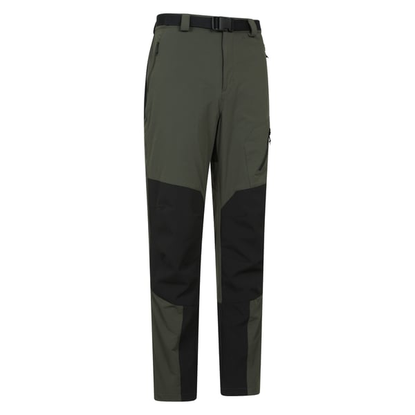 Mountain Warehouse Mens Forest Fleece Lined Two Tone Winter Trousers