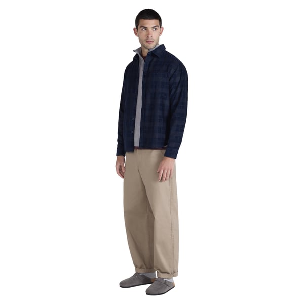Animal Mens Lewis Checked Cord Shirt