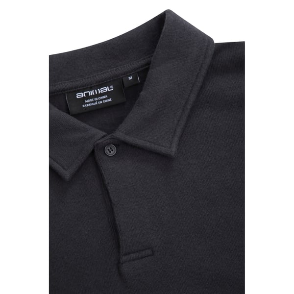 Animal Mens Ollie Long-Sleeved Polo Shirt
