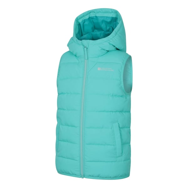 Mountain Warehouse Childrens/Kids Rocko Water Resistant Hooded Sleeveless Body Warmer