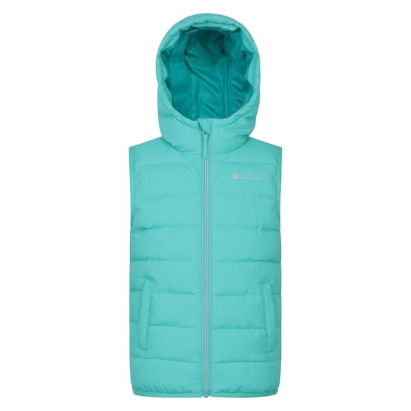 Mountain Warehouse Childrens/Kids Rocko Water Resistant Hooded Sleeveless Body Warmer