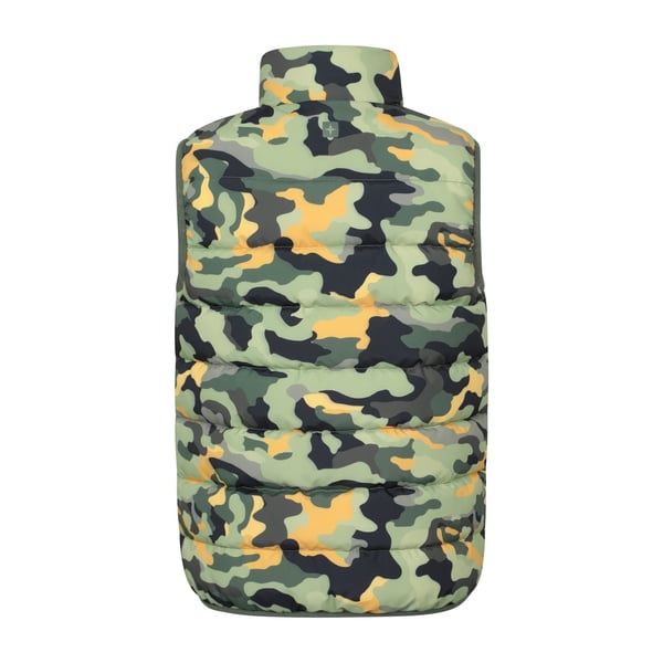 Mountain Warehouse Childrens/Kids Rocko Camo Padded Gilet