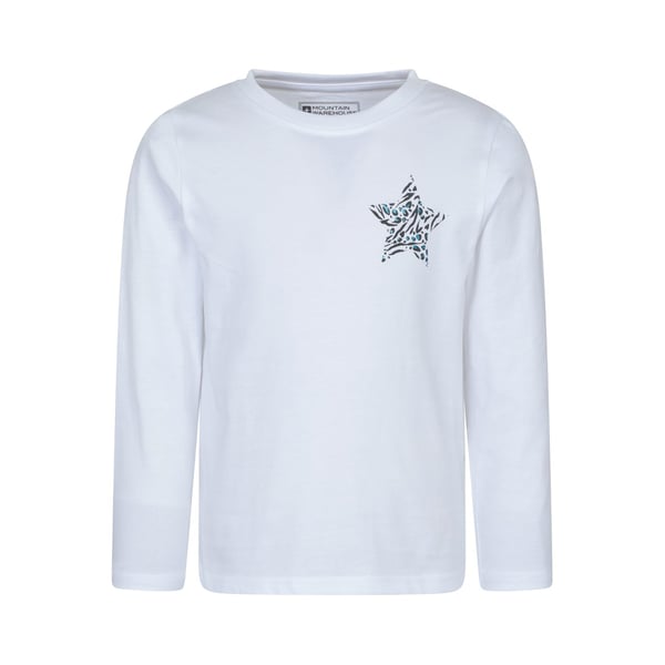 Mountain Warehouse Childrens/Kids Leopard Star Long-Sleeved T-Shirt