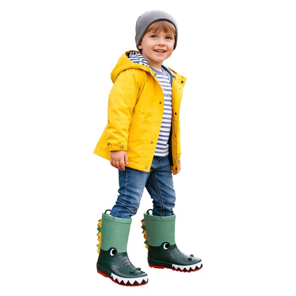 Mountain Warehouse Childrens/Kids Crocodile Wellington Boots