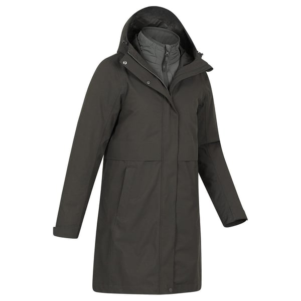Mountain Warehouse Womens/Ladies Luna 3 in 1 Long Waterproof Jacket