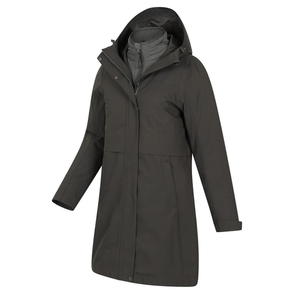 Mountain Warehouse Womens/Ladies Luna 3 in 1 Long Waterproof Jacket