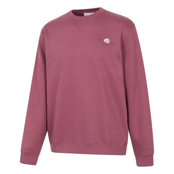 Mountain Warehouse Mens Mountain Scene Sweatshirt