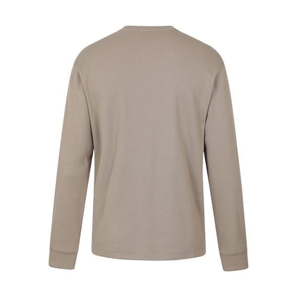 Mountain Warehouse Mens Tillsbury Textured Waffle Crew Neck Long-Sleeved Sweatshirt