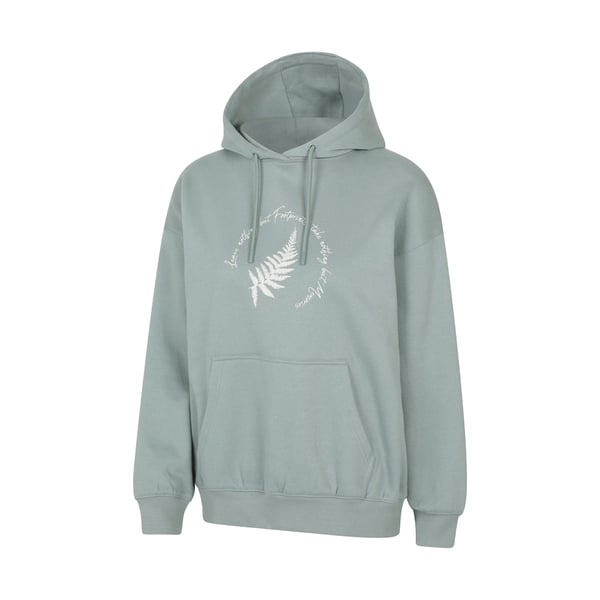 Mountain Warehouse Womens/Ladies Fern Slogan Relaxed Fit Hoodie