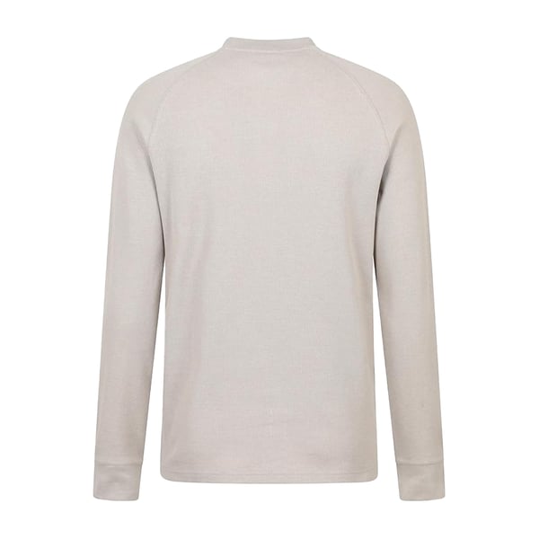 Mountain Warehouse Mens Selby Waffle Henley Long-Sleeved T-Shirt