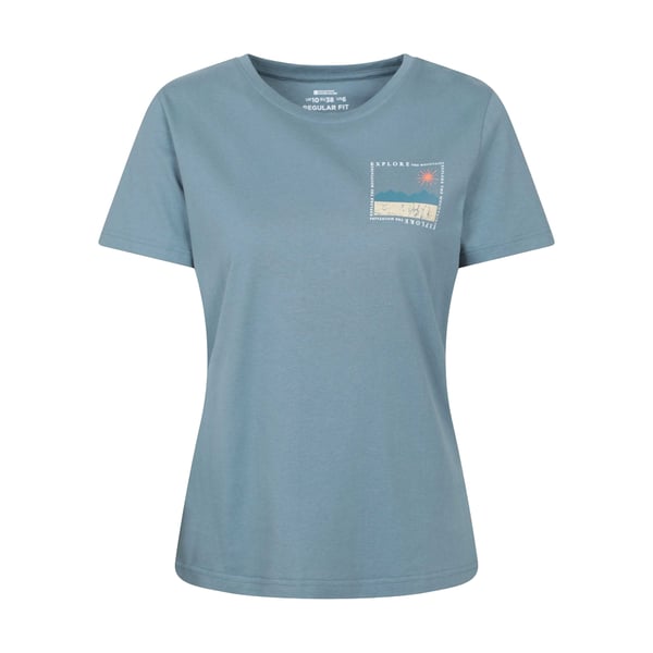 Mountain Warehouse Womens/Ladies Explore The Mountains Printed T-Shirt