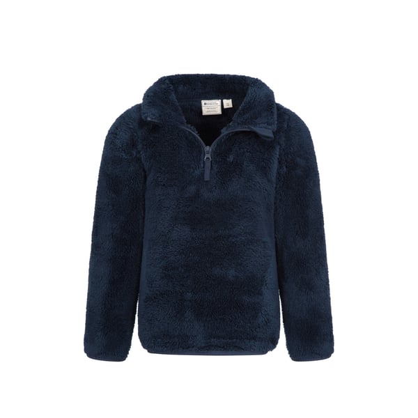 Mountain Warehouse Childrens/Kids Teddy Half Zip Fleece Top