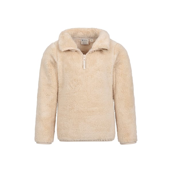 Mountain Warehouse Childrens/Kids Teddy Half Zip Fleece Top