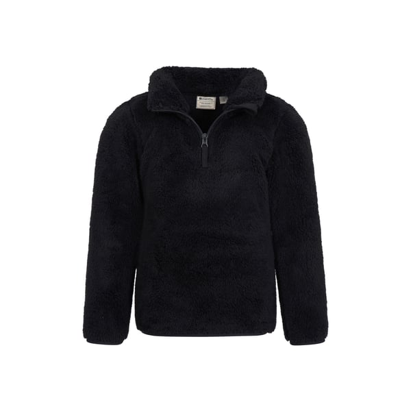 Mountain Warehouse Childrens/Kids Teddy Half Zip Fleece Top