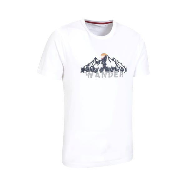 Mountain Warehouse Miesten Wander Luomupuuvilla T-paita