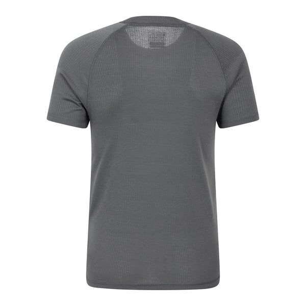 Mountain Warehouse Mens Talus Round Neck Short-Sleeved Thermal Top