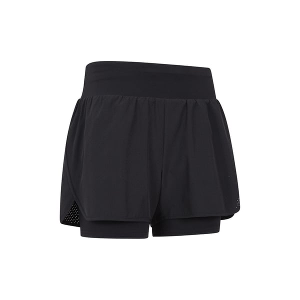 Mountain Warehouse Womens/Ladies Double Layered Running Shorts