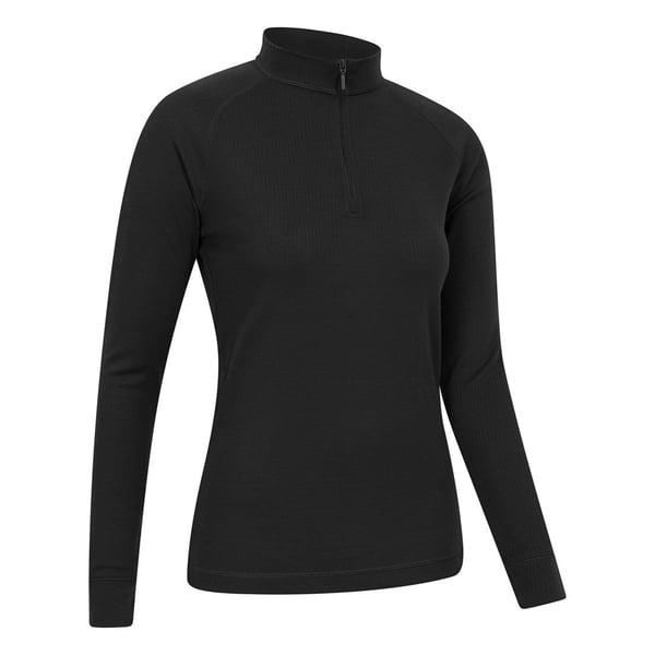 Mountain Warehouse Womens/Ladies Talus Zip Neck Long-Sleeved Thermal Top