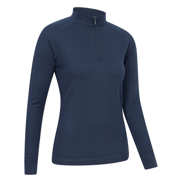 Mountain Warehouse Womens/Ladies Talus Zip Neck Long-Sleeved Thermal Top