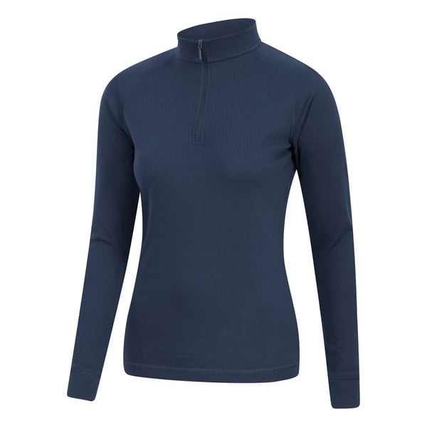 Mountain Warehouse Womens/Ladies Talus Zip Neck Long-Sleeved Thermal Top
