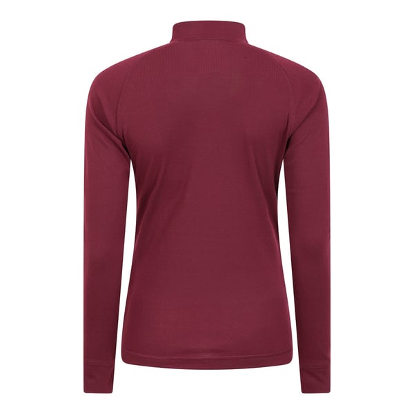 Mountain Warehouse Womens/Ladies Talus Zip Neck Long-Sleeved Thermal Top
