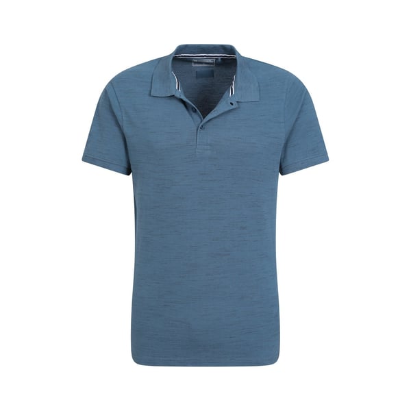 Mountain Warehouse Mens Dawnay Textured Pique Polo Shirt