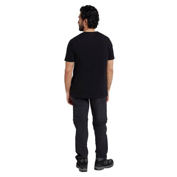 Mountain Warehouse Mens Tech Mountains Organic T-Shirt