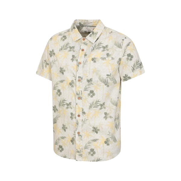 Mountain Warehouse Mens Tropical Short-Sleeved Shirt