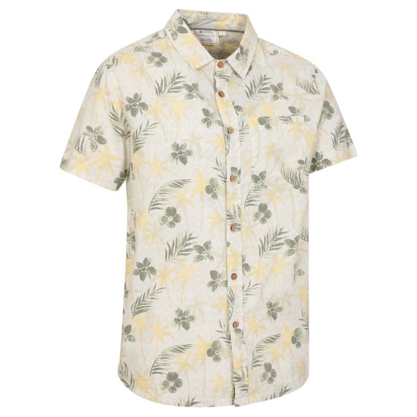 Mountain Warehouse Mens Tropical Short-Sleeved Shirt
