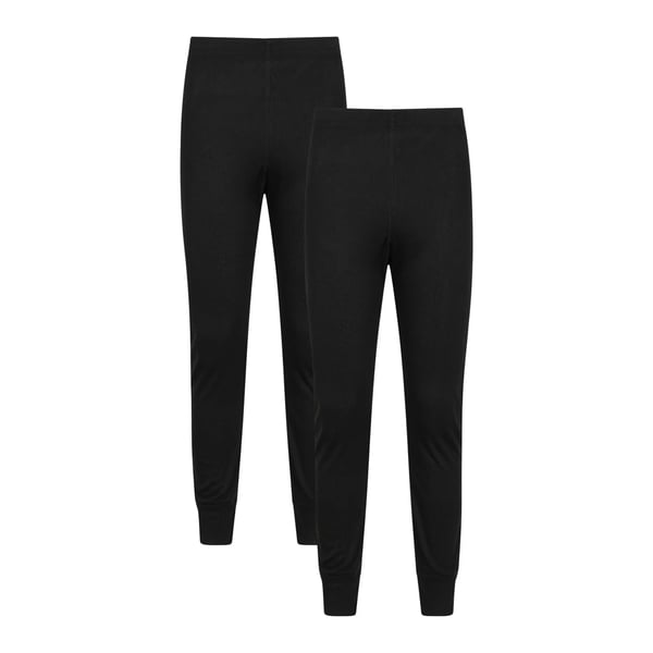 Mountain Warehouse Mens Talus Base Layer Bottoms (Pack of 2) Mountain Warehouse Mens Talus Base Layer Bottoms (Pack of 2)