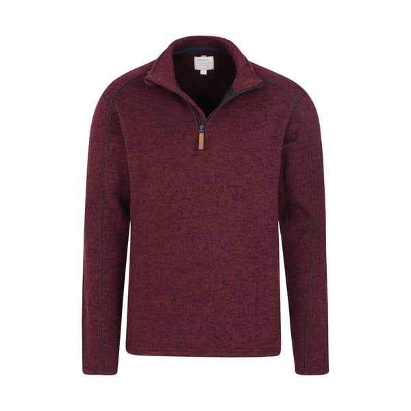 Mountain Warehouse Mens Idris II Half Zip Fleece Top