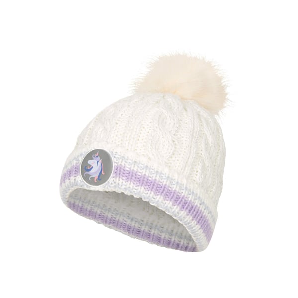 Mountain Warehouse Barn/Kids Unicorn Pom Pom Mössa