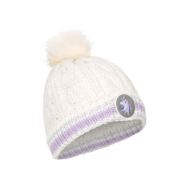 Mountain Warehouse Barn/Kids Unicorn Pom Pom Mössa
