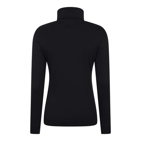 Mountain Warehouse Womens/Ladies Meribel Cotton Roll Neck Long-Sleeved Top
