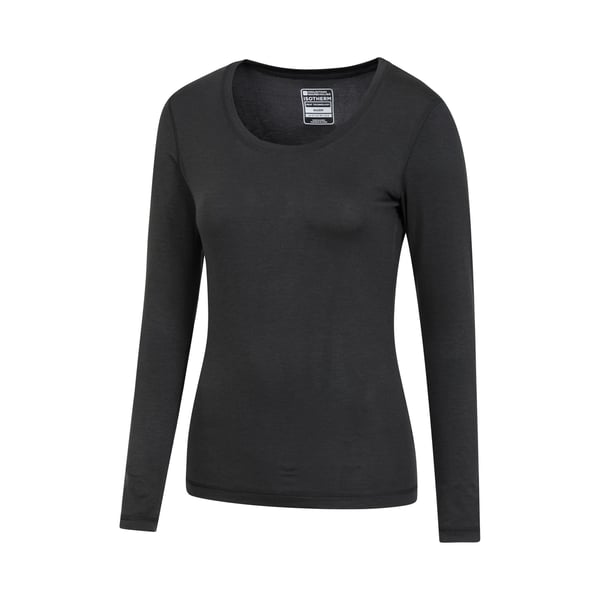 Mountain Warehouse Womens/Ladies Keep The Heat Round Neck Thermal Top (Pack of 2)