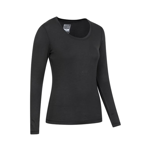 Mountain Warehouse Womens/Ladies Keep The Heat Round Neck Thermal Top (Pack of 2)