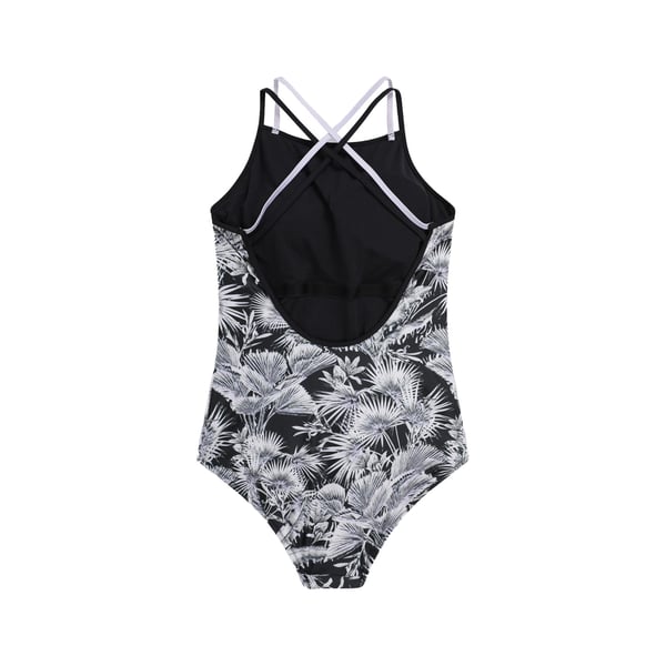Animal Womens/Ladies Zora Tropical Leaves One Piece Swimsuit