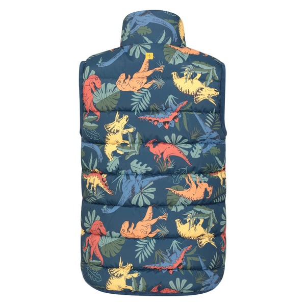 Mountain Warehouse Childrens/Kids Rocko Dinosaur Padded Gilet