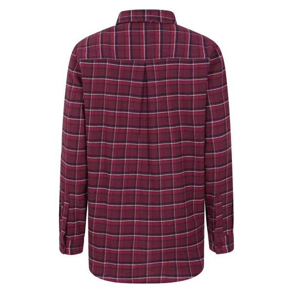 Mountain Warehouse Womens/Ladies Balsam Brushed Flannel Longline Shirt