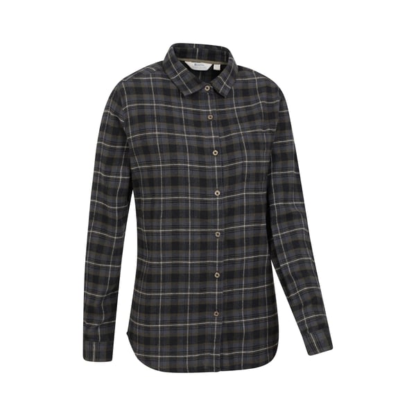 Mountain Warehouse Womens/Ladies Balsam Brushed Flannel Longline Shirt
