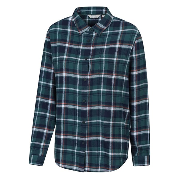Mountain Warehouse Womens/Ladies Balsam Brushed Flannel Longline Shirt