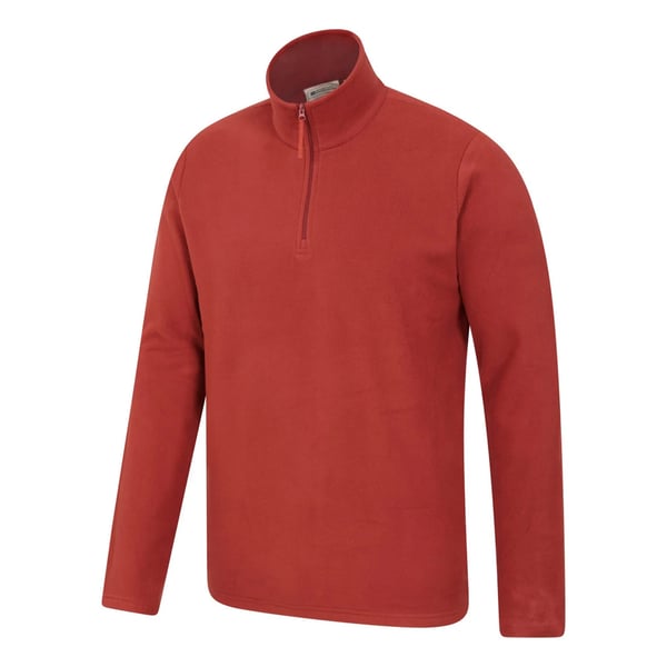 Mountain Warehouse Mens Camber II Half Zip Fleece Top