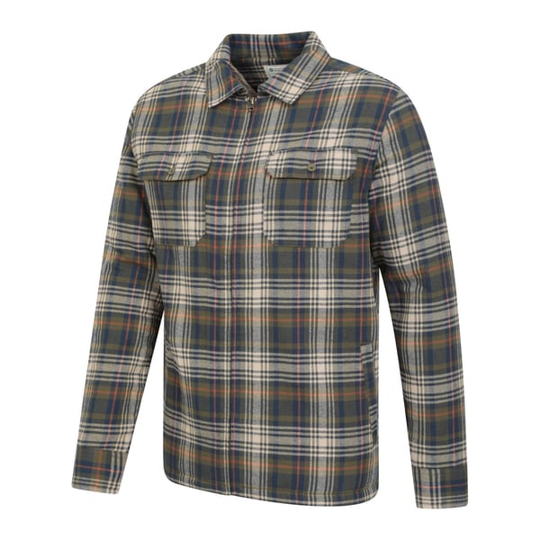 Mountain Warehouse Mens Stream II Flannel Lined Shirt