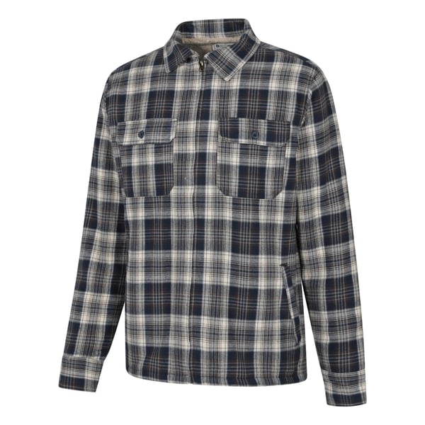 Mountain Warehouse Mens Stream II Flannel Lined Shirt