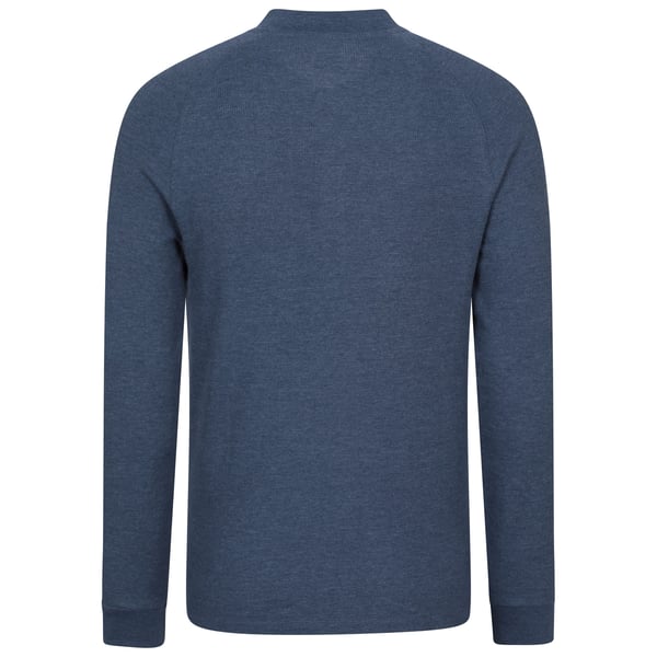 Mountain Warehouse Mens Selby Waffle Henley T-Shirt