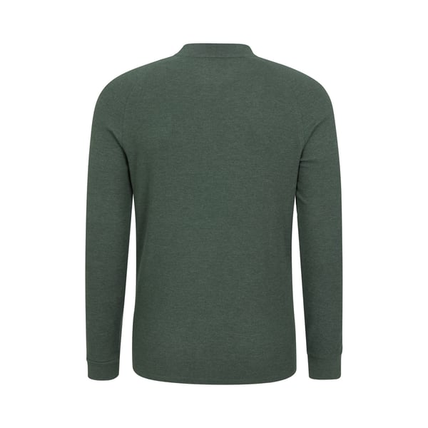 Mountain Warehouse Mens Selby Waffle Henley T-Shirt