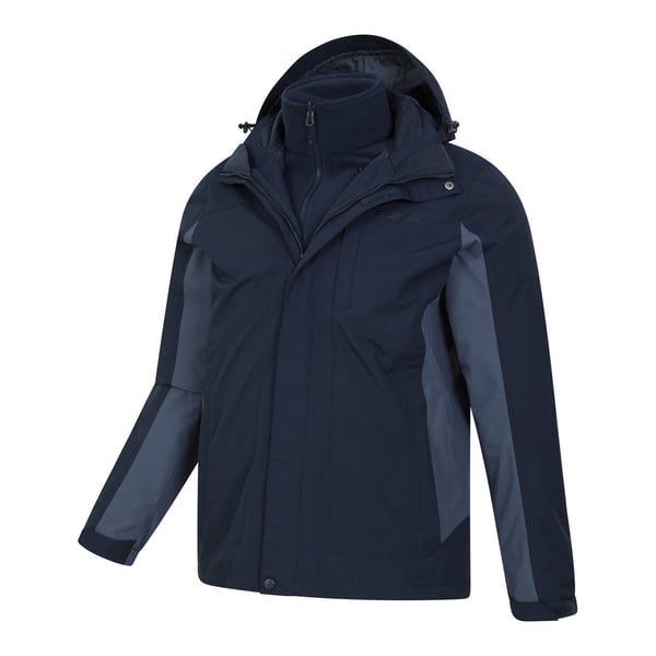 Mountain Warehouse Mens Thunderstorm 3 in 1 Waterproof Jacket