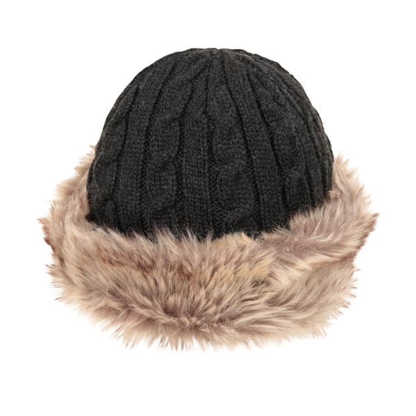 Mountain Warehouse Womens/Ladies Faux Fur Winter Hat