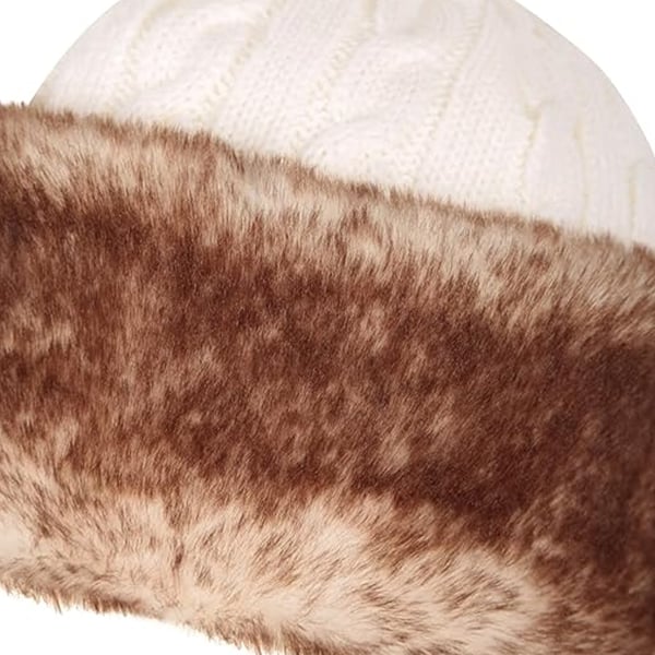 Mountain Warehouse Womens/Ladies Faux Fur Winter Hat